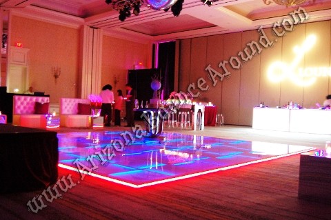 LED dance floor rentals for weddings in Denver Colorado Springs Colorado